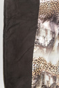 Женское кожаное пальто из натуральной кожи с воротником,  отделка замша 0902166-2