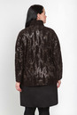 Женская кожаная куртка из натуральной замши с воротником 0902175-4