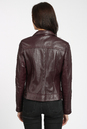 Женская кожаная куртка из натуральной кожи с воротником 0902267-4