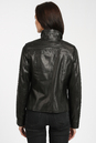 Женская кожаная куртка из натуральной кожи с воротником 0902270-4