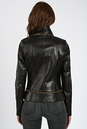 Женская кожаная куртка из натуральной кожи с воротником 0902283-4