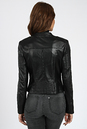 Женская кожаная куртка из натуральной кожи с воротником 0902287-4