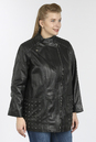 Женская кожаная куртка из натуральной кожи с воротником 0902290