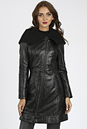Женское кожаное пальто из натуральной кожи с капюшоном 0902294