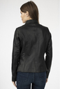 Женская кожаная куртка из натуральной кожи с воротником 0902305-3