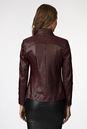 Женская кожаная куртка из натуральной кожи с воротником 0902360-3
