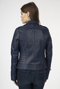Женская кожаная куртка из натуральной кожи с воротником 0902396-3