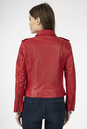 Женская кожаная куртка из натуральной кожи с воротником 0902409-3