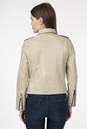 Женская кожаная куртка из натуральной кожи с воротником 0902420-3