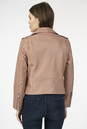 Женская кожаная куртка из натуральной кожи с воротником 0902421-3