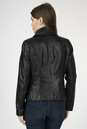 Женская кожаная куртка из натуральной кожи с воротником 0902427-3