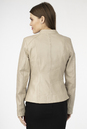 Женская кожаная куртка из натуральной кожи с воротником 0902439-3