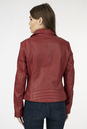 Женская кожаная куртка из натуральной кожи с воротником 0902469-3