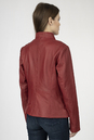 Женская кожаная куртка из натуральной кожи с воротником 0902471-3