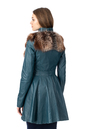 Женское кожаное пальто из натуральной кожи с воротником, отделка лиса 0902495-3