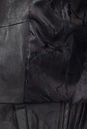 Женская кожаная куртка из натуральной кожи с воротником, отделка енот 0902518-4