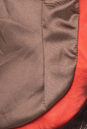 Женская кожаная жилетка из натуральной кожи с воротником, отделка лиса 0902575-4