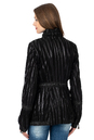 Женская кожаная куртка из натуральной кожи с воротником 0902626-3