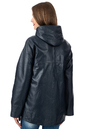 Женская кожаная куртка из натуральной кожи с капюшоном 0902655-3