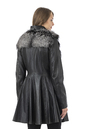 Женское кожаное пальто из натуральной кожи с воротником, отделка лиса 0902692-3