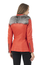 Женская кожаная куртка из натуральной кожи с воротником, отделка лиса 0902695-3
