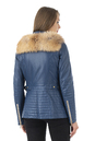 Женская кожаная куртка из натуральной кожи с воротником, отделка лиса 0902696-3