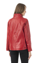 Женская кожаная куртка из натуральной кожи с воротником 0902738-3