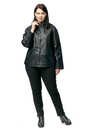 Женская кожаная куртка из натуральной кожи с воротником 0902745-2