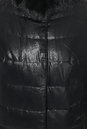 Женское кожаное пальто из эко-кожи, отделка норка 2100153-5