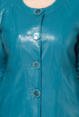 Женская кожаная куртка из натуральной кожи без воротника 0900075-4