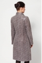 Женское кожаное пальто из натуральной замши (с накатом) с воротником 0900039-3