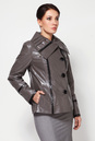 Женская кожаная куртка из натуральной кожи с воротником 0900030