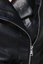 Женское кожаное пальто из натуральной кожи с воротником 0900161-5