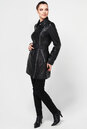 Женское кожаное пальто из натуральной кожи с воротником 0900161-2
