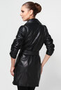 Женское кожаное пальто из натуральной кожи с воротником 0900161-4