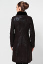 Женское кожаное пальто из натуральной кожи с воротником, отделка кролик 0900172-3