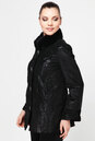 Женская кожаная куртка из натуральной кожи с воротником, отделка норка 0900145-2