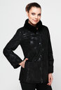 Женская кожаная куртка из натуральной кожи с воротником, отделка норка 0900145
