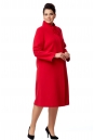 Женское пальто из текстиля с воротником 8008130-2
