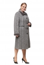 Женское пальто из текстиля с воротником 8012218-2