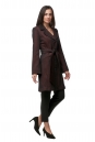 Женское пальто из текстиля с воротником 8012230-2