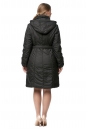 Женское пальто из текстиля с капюшоном 8012442-3