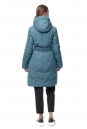 Женское пальто из текстиля с капюшоном 8014413-3