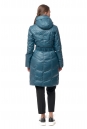 Женское пальто из текстиля с капюшоном 8014414-3