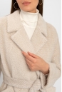 Женское пальто из текстиля с воротником 8022141-4