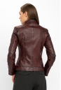 Женская кожаная куртка из натуральной кожи с воротником 8022269-3