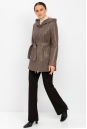 Женская кожаная куртка из натуральной кожи с капюшоном 8022273-2