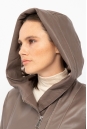 Женская кожаная куртка из натуральной кожи с капюшоном 8022273-4