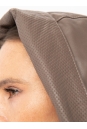 Женская кожаная куртка из натуральной кожи с капюшоном 8022273-5
