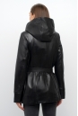 Женская кожаная куртка из натуральной кожи с капюшоном 8022280-4